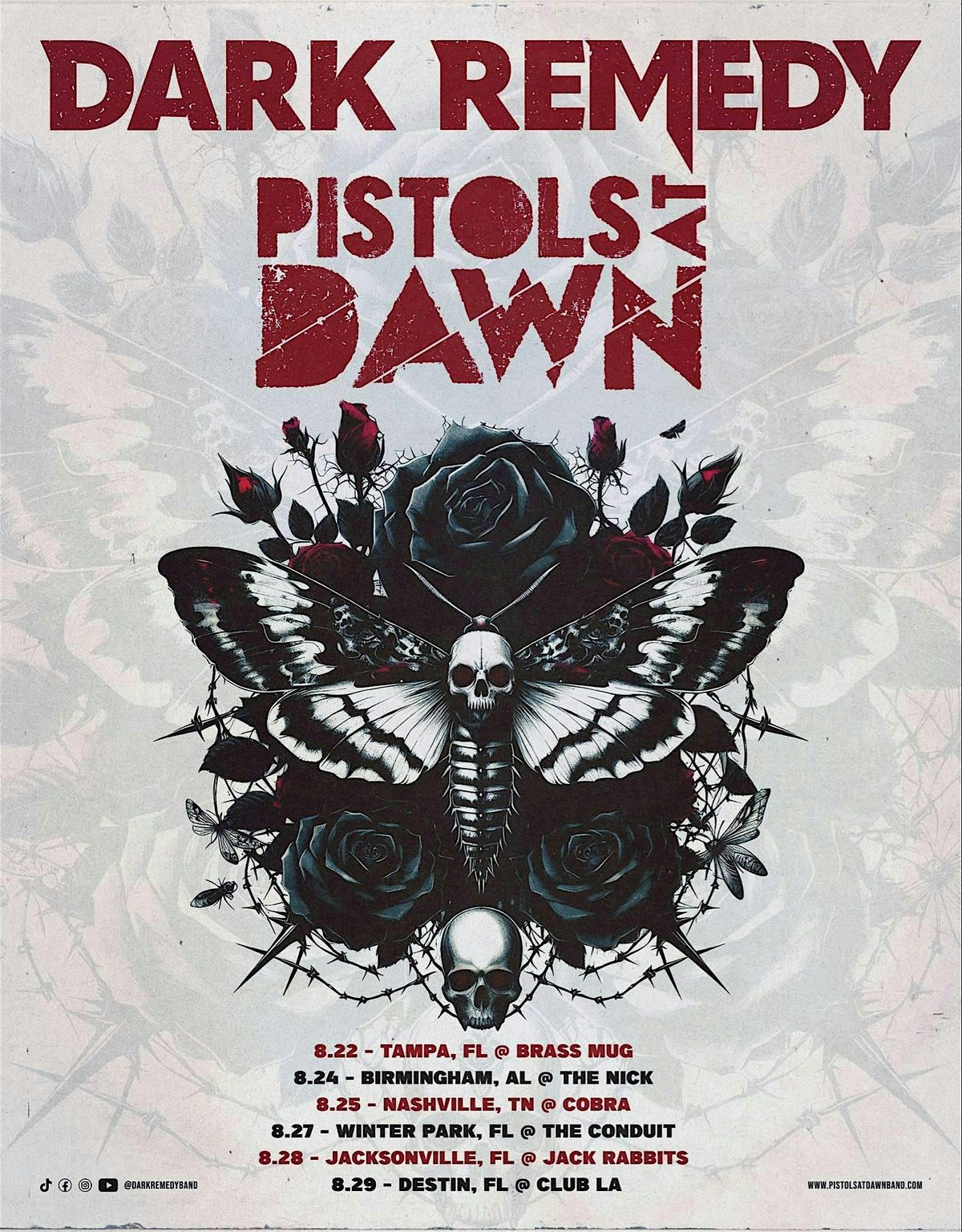 Venue: Dark Remedy | Pistols at Dawn | San Pedro | Virtue Furnace