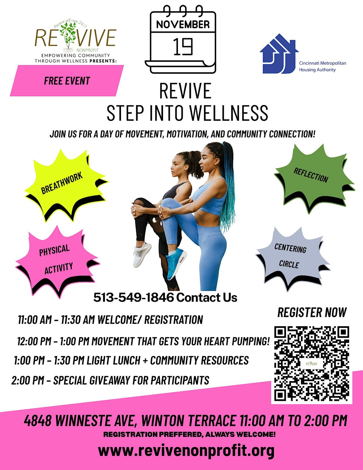 Step Into Wellness: REVIVE Day at Winton Terrace