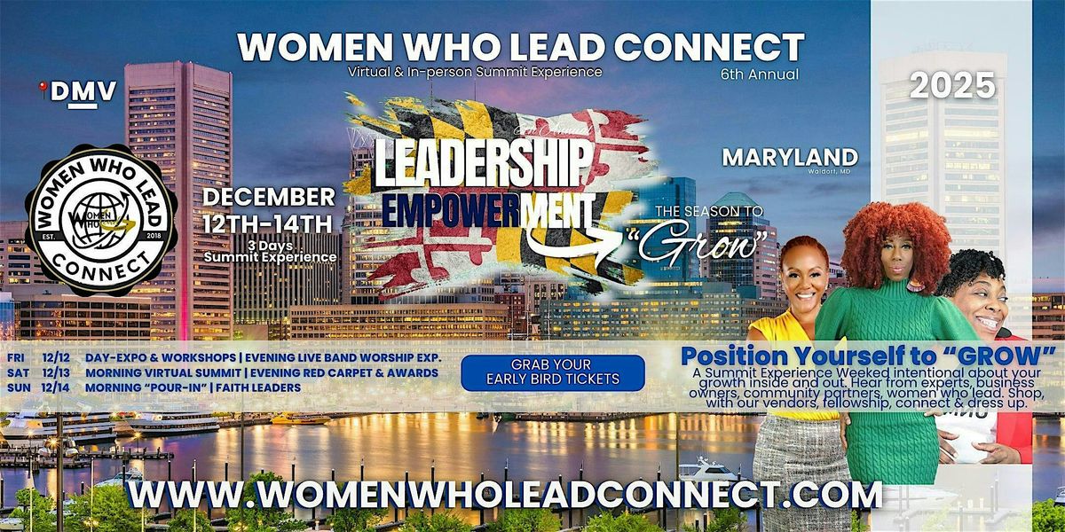Leadership Empowerment Summit Dec. 2025 (6th Annual) by WWLC | 3 Day Summit