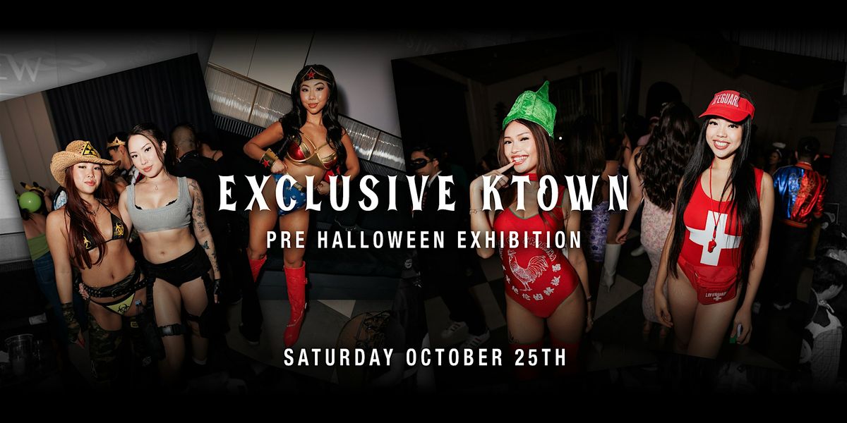 Koreatown's Pre-Halloween Exclusive Exhibition @ Intercrew