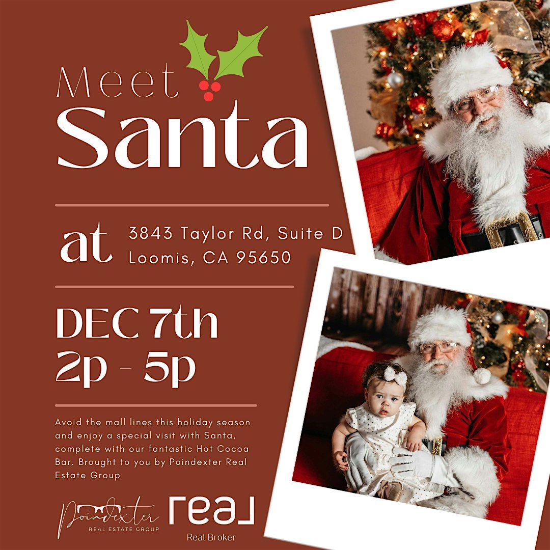 Poindexter Real Estate Group Client Appreciation: Photos with Santa