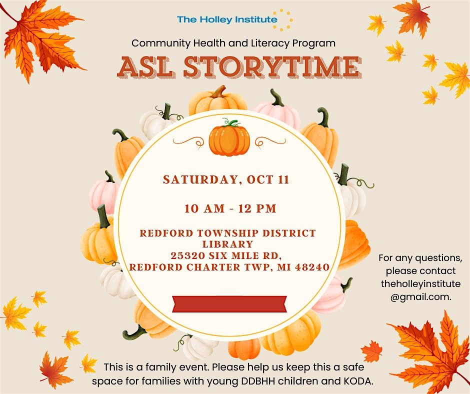 ASL Storytime