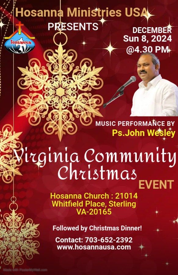 Virginia Community Christmas Event