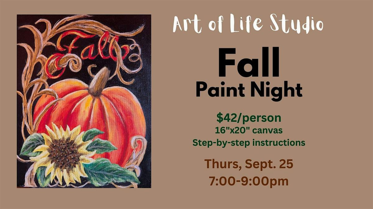 Paint Night: Fall