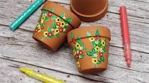 Young Adult - Drop-In: Decorate a Flower Pot for Spring!