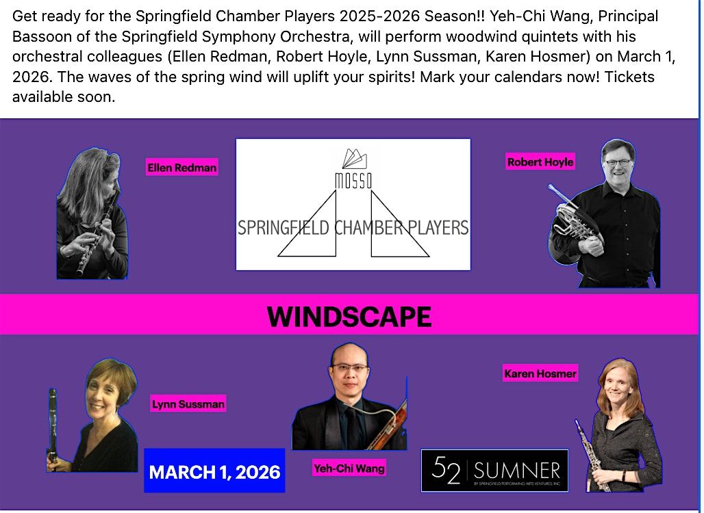 Springfield Chamber Players "WINDSCAPE"