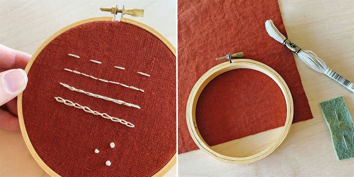 Intro to Embroidery Workshop