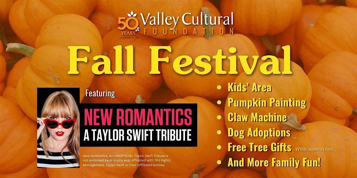 FALL FESTIVAL at NoHo - Family Fun & NEW ROMANTICS, A Taylor Swift Tribute!