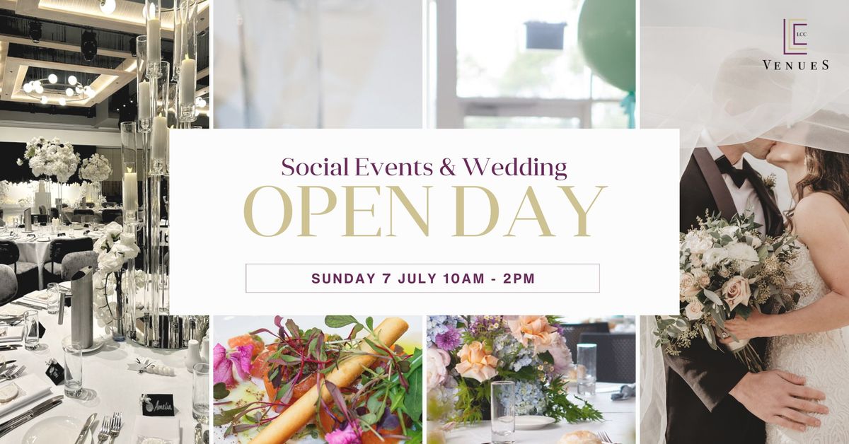 LCC Venues Social Events & Wedding Open Day