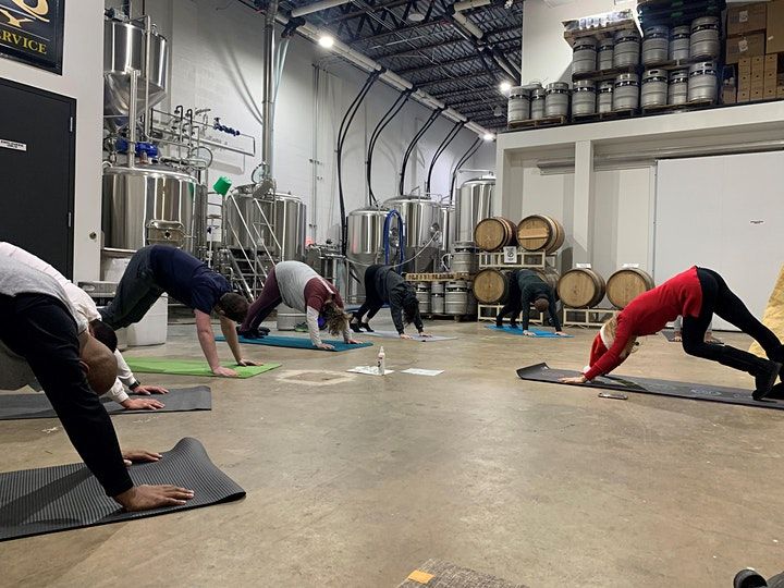 DEVILS LOGIC BREWHOUSE YOGA, Devil’s Logic Brewing, Charlotte, 30 July 2022