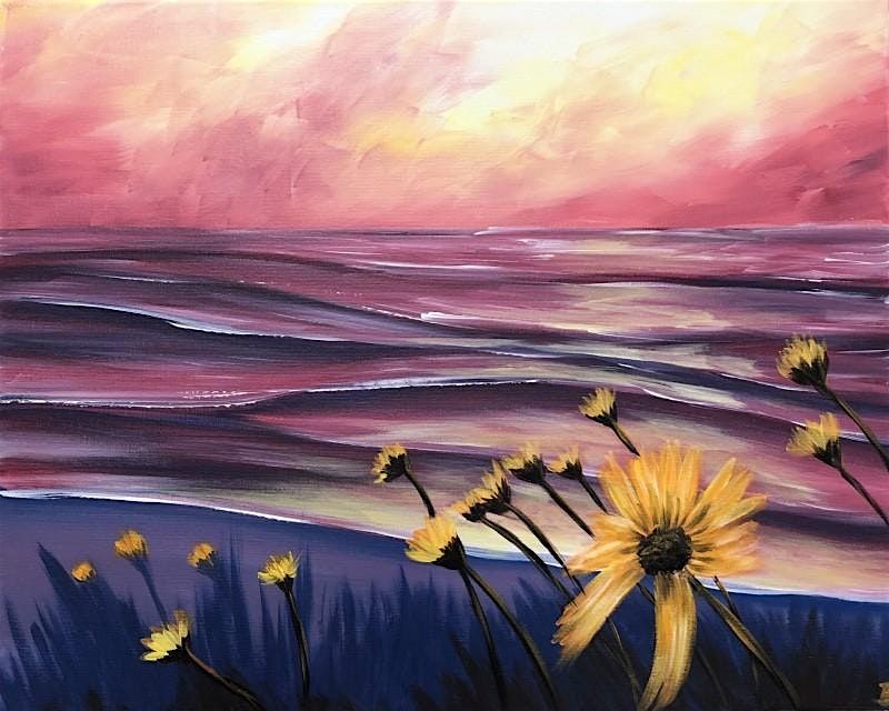 Sunflowers By The Sea