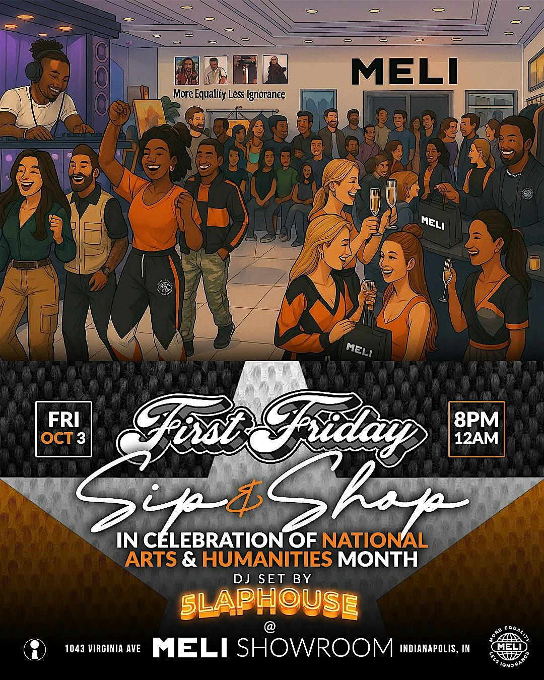 MELI Presents: "First Friday" Sip & Shop
