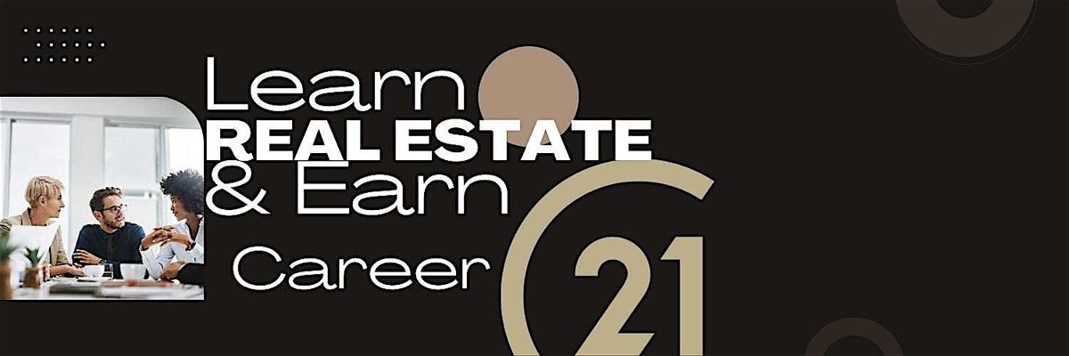 Learn & Earn. Real Estate Career. No Experience needed Training.