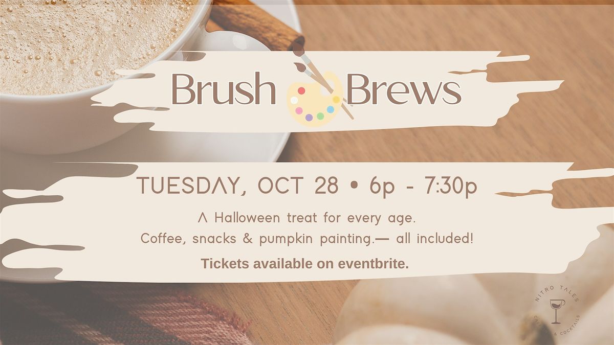 Brush & Brews \u2014 A Halloween Treat