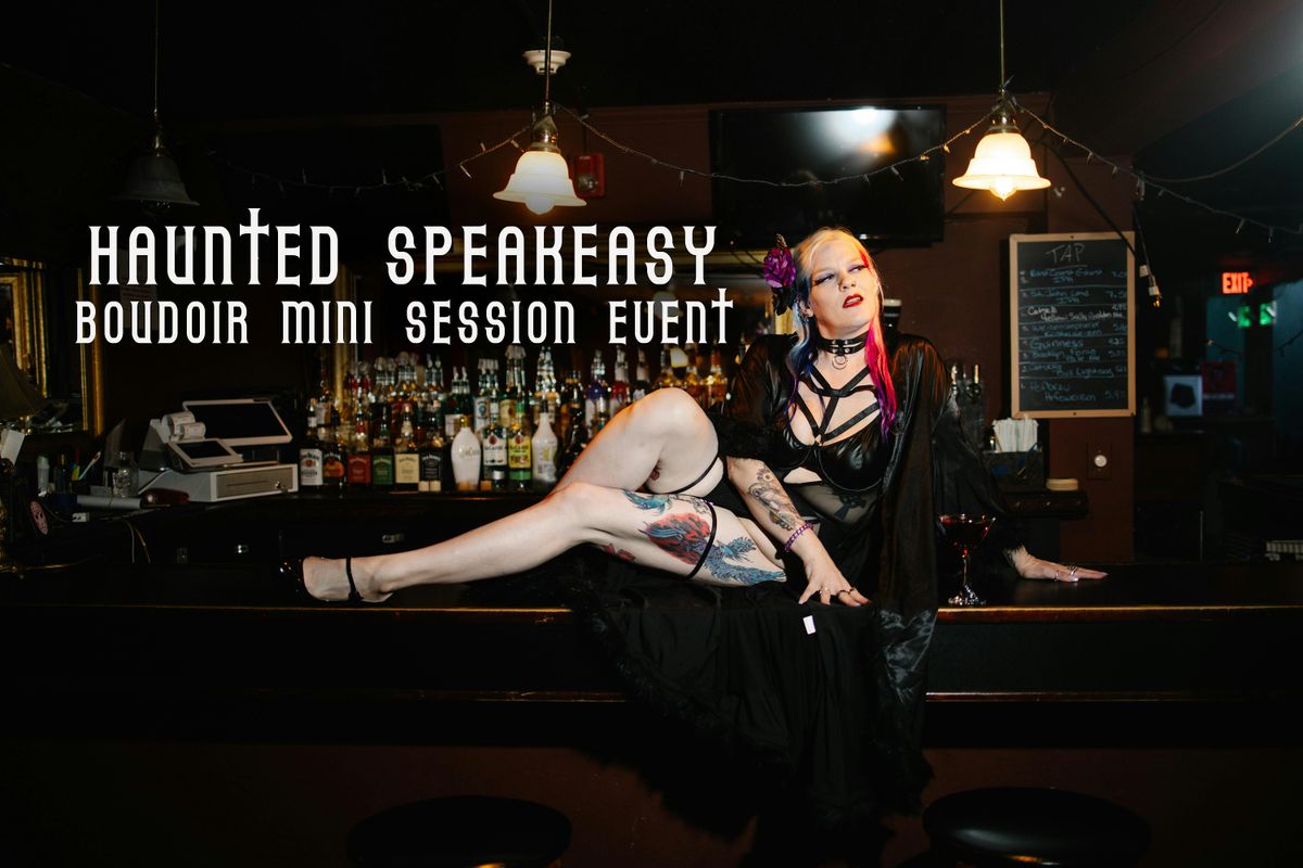 Haunted Speakeasy Boudoir Mini-Sessions
