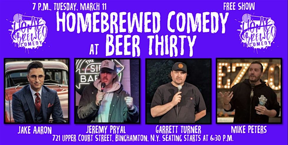 Homebrewed Comedy at Beer Thirty