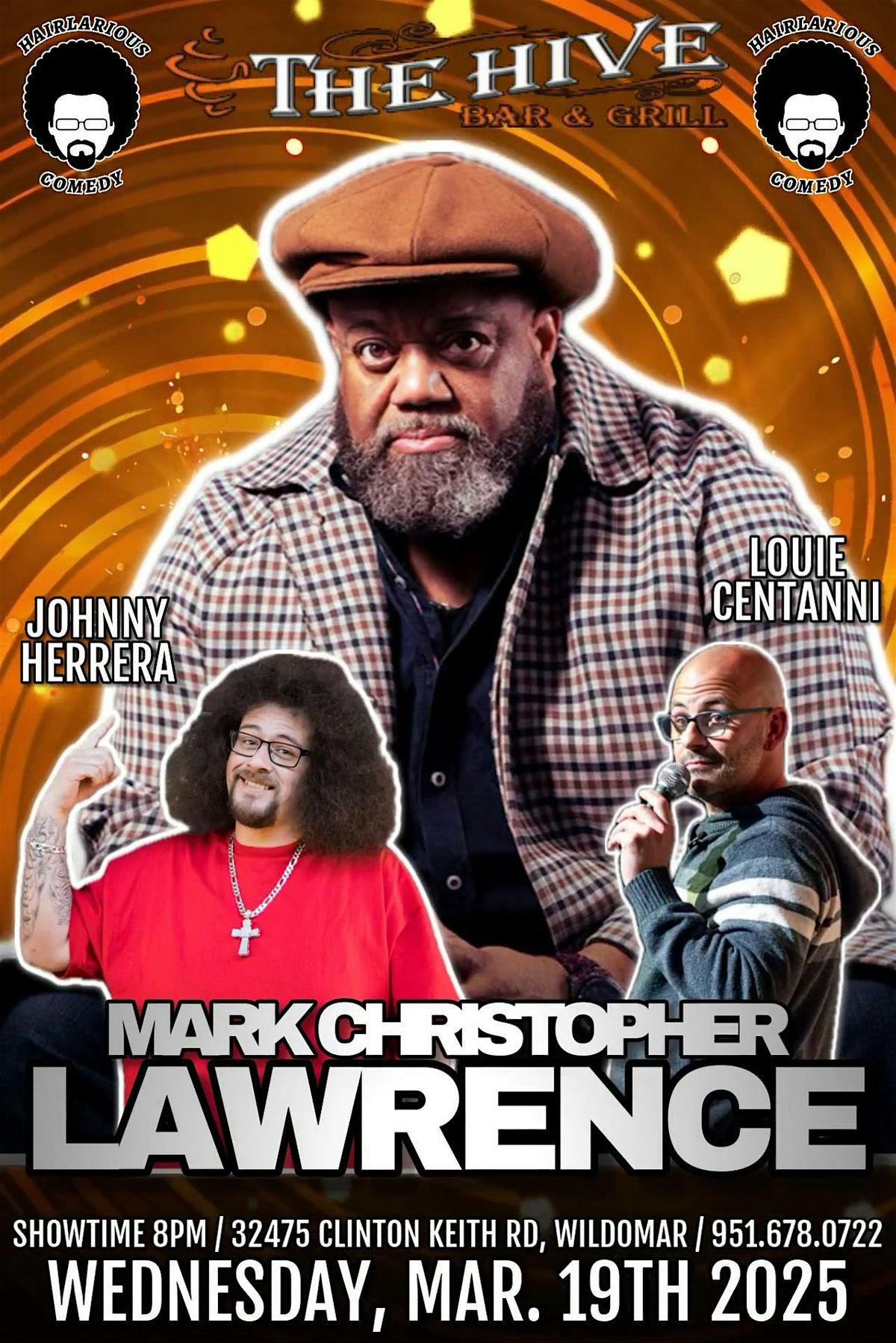 HAIRlarious Comedy Show W\/ Louie Centanni & Mark Christopher Lawrence