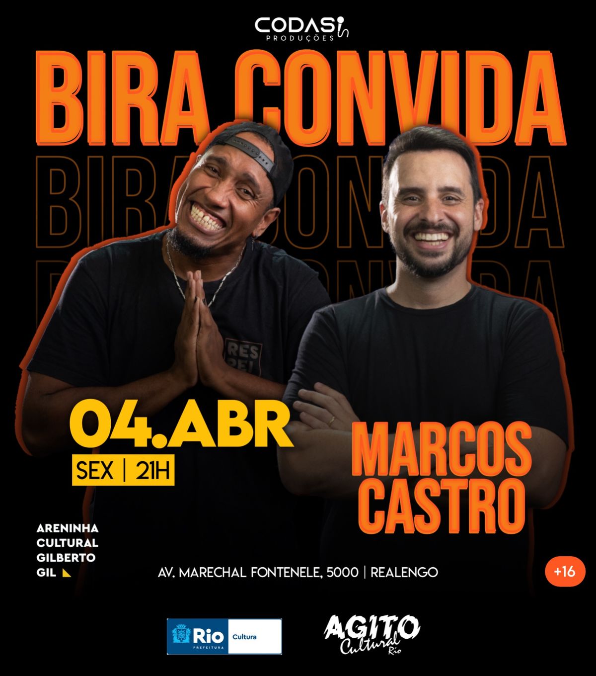 BIRA THOMAZI EM: BIRA CONVIDA MARCOS CASTRO 