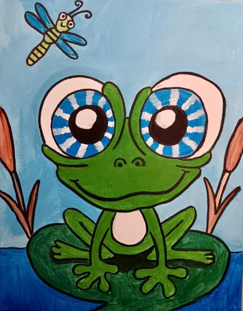 Croaky Canvas (Ages 8-10)