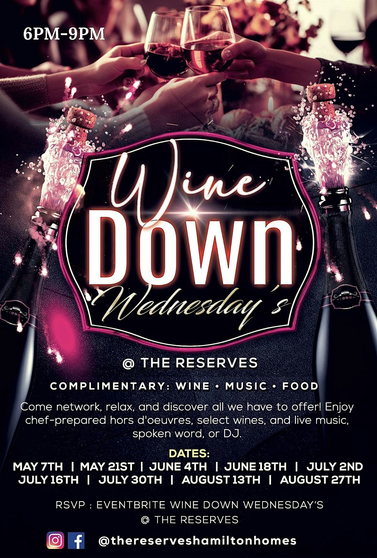 Wine Down Wednesday at The Reserves