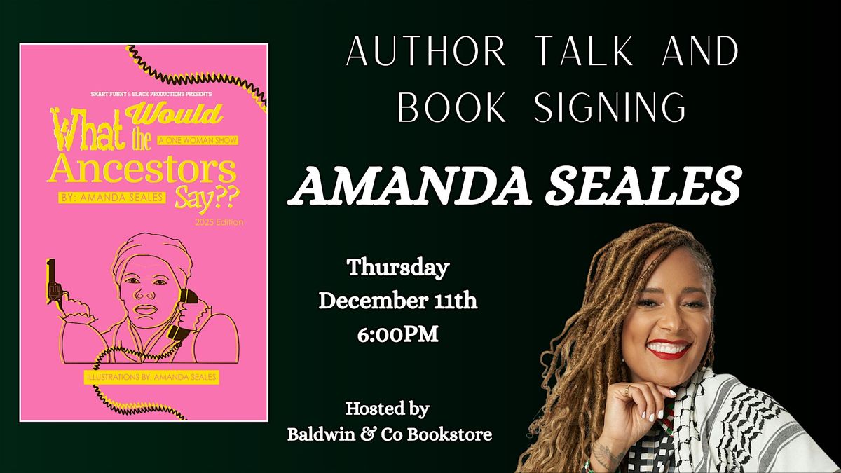 Amanda Seales Author Talk and Book Signing