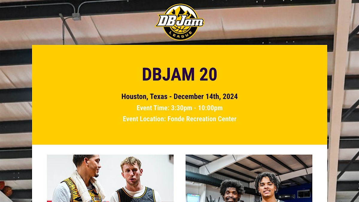 DBJAM 20 in Houston