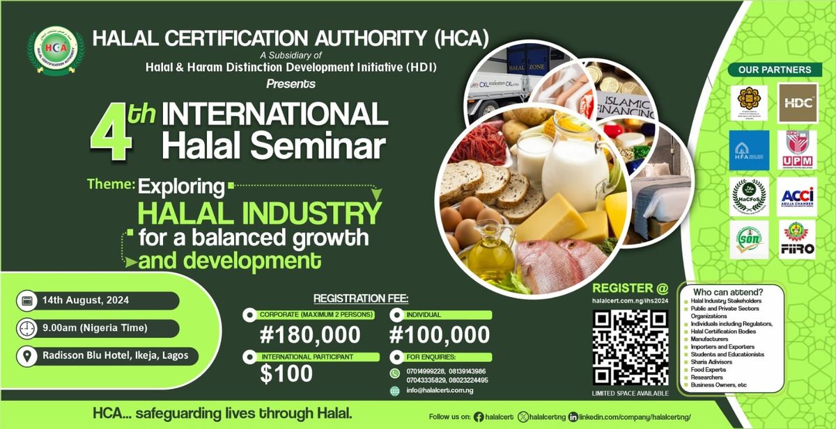 4th International Halal Seminar 2024