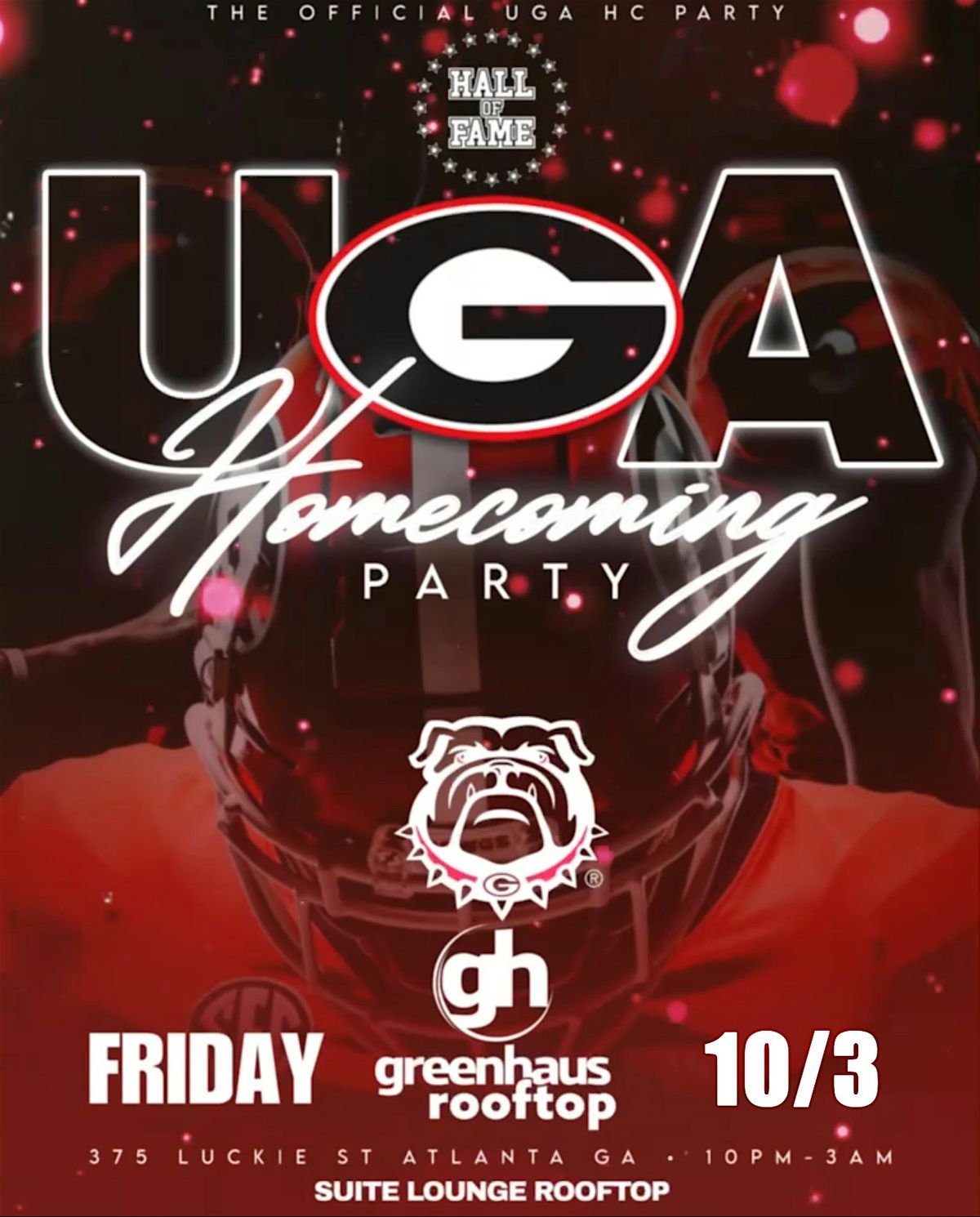 FAME FRIDAY: UGA HOMECOMING PARTY