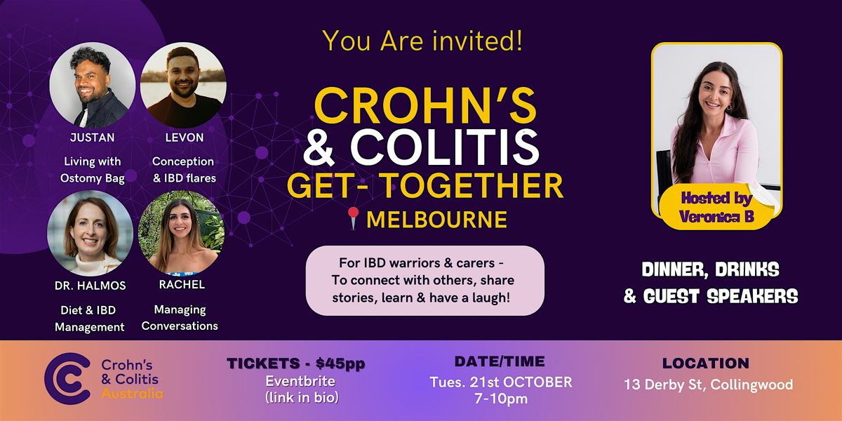 Crohn's & Colitis Get- Together MELBOURNE 2025