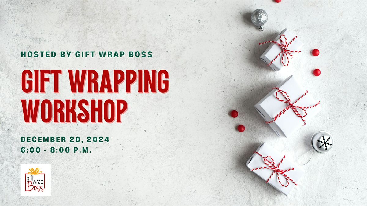 Gift Wrapping Workshop