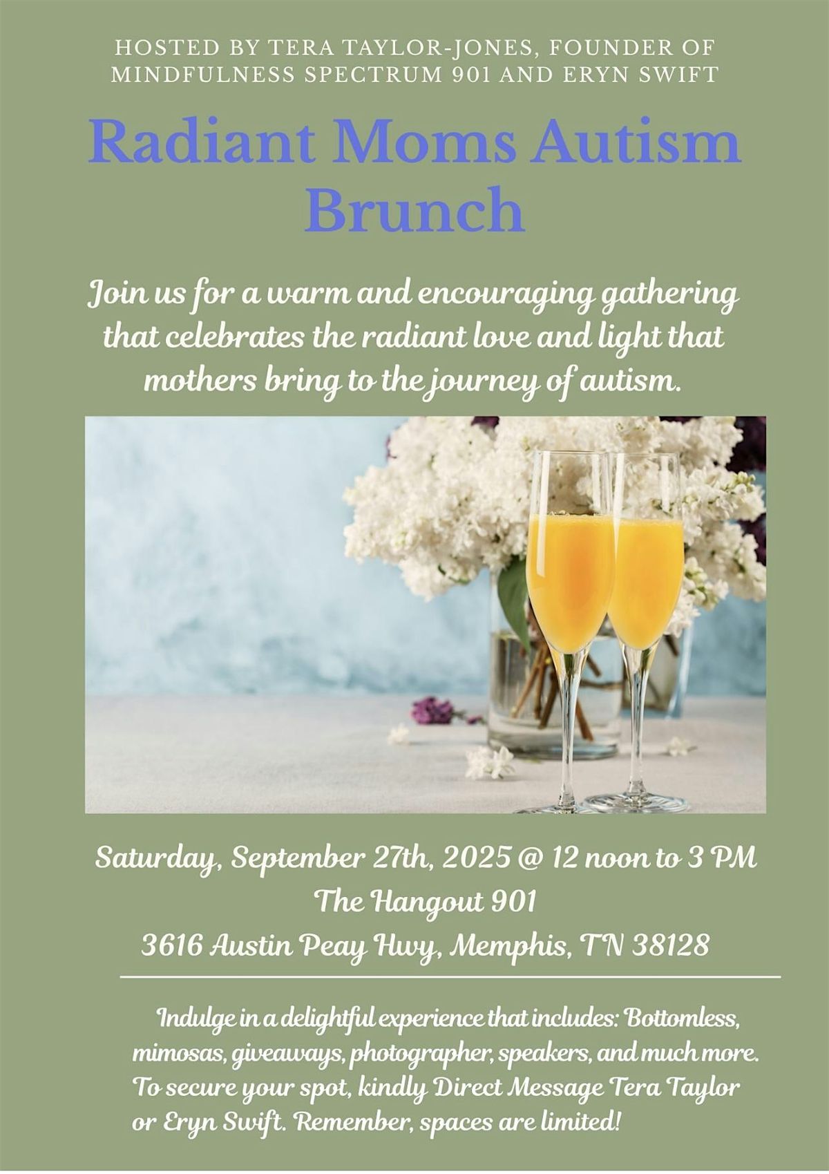 Radiant Moms Autism Brunch