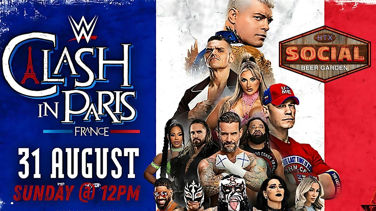 WWE Clash In Paris