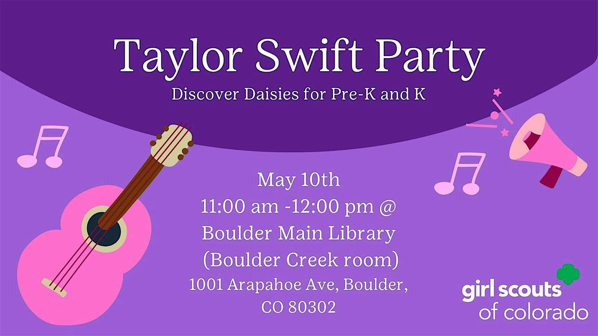 Discover Daisies: Taylor Swift Eras Party (Boulder)