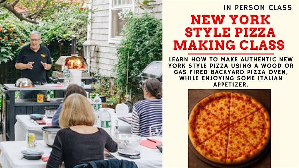 New York Style Pizza-Making Class - In Person (August 24, 2025)