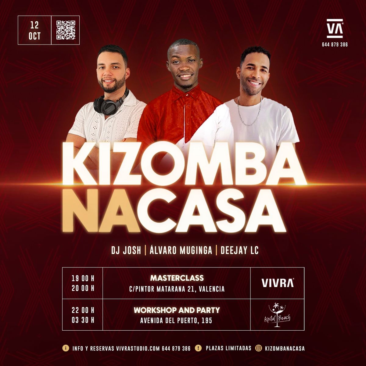 KIZOMBA NA CASA - S\u00e1bado 12 de Octubre