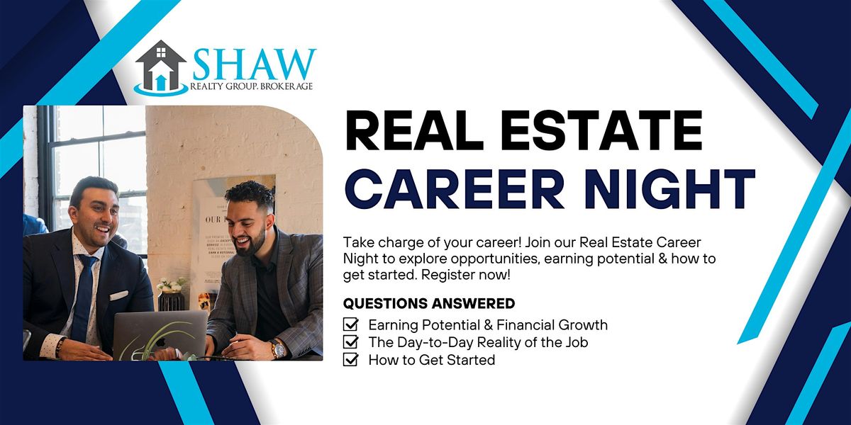 Real Estate Career Night