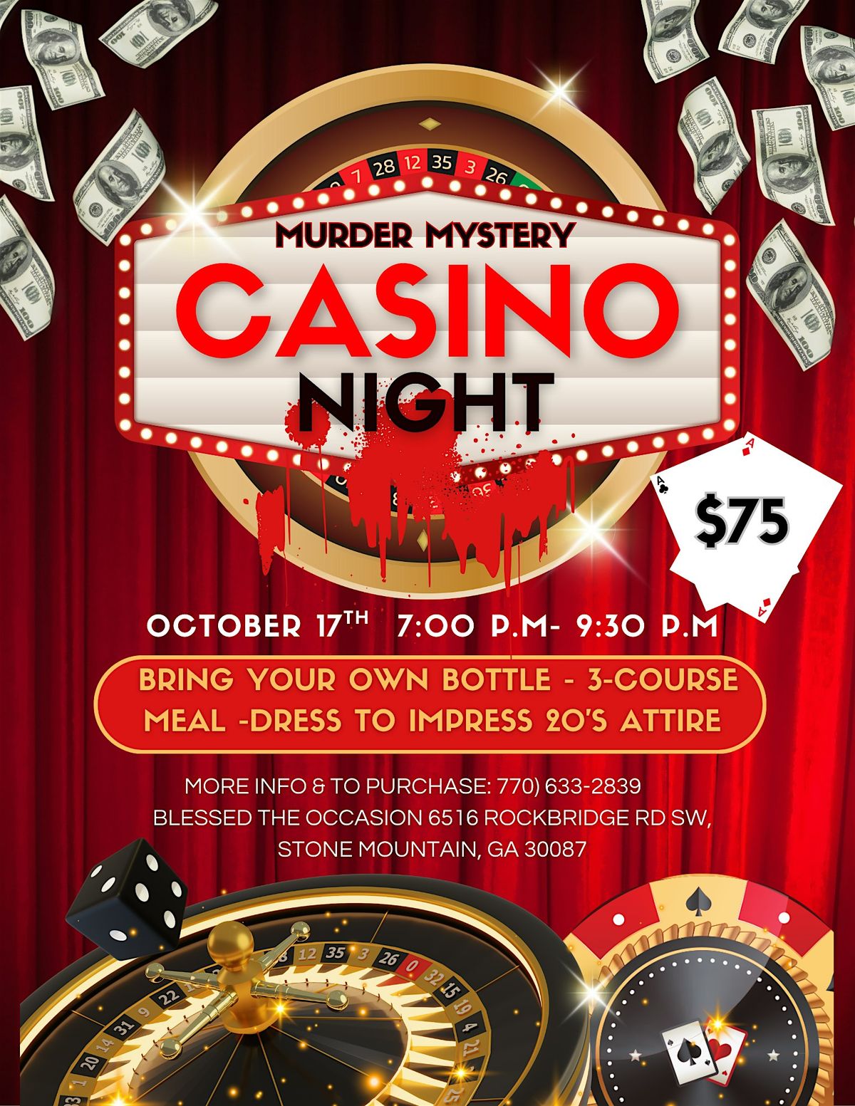 M**der Mystery: Dirty Money at the Casino
