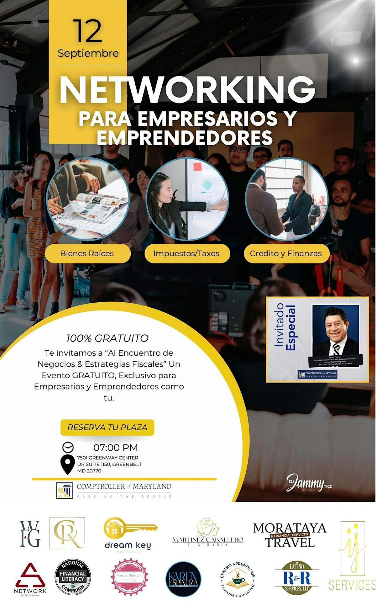 NETWORKING PARA EMPRESARIOS Y EMPRENDEDORES LATINOS DMV