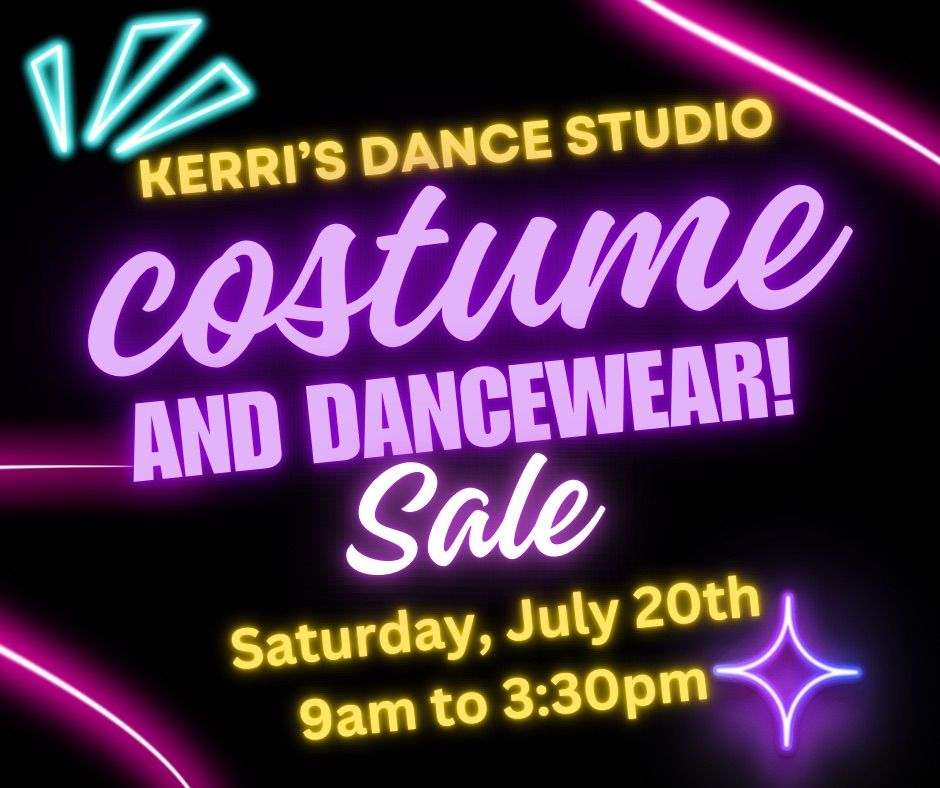 Huge costume and dancewear sale!