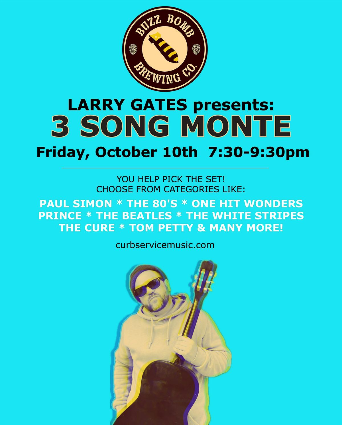Larry Gates Presents: 3 Song Monte