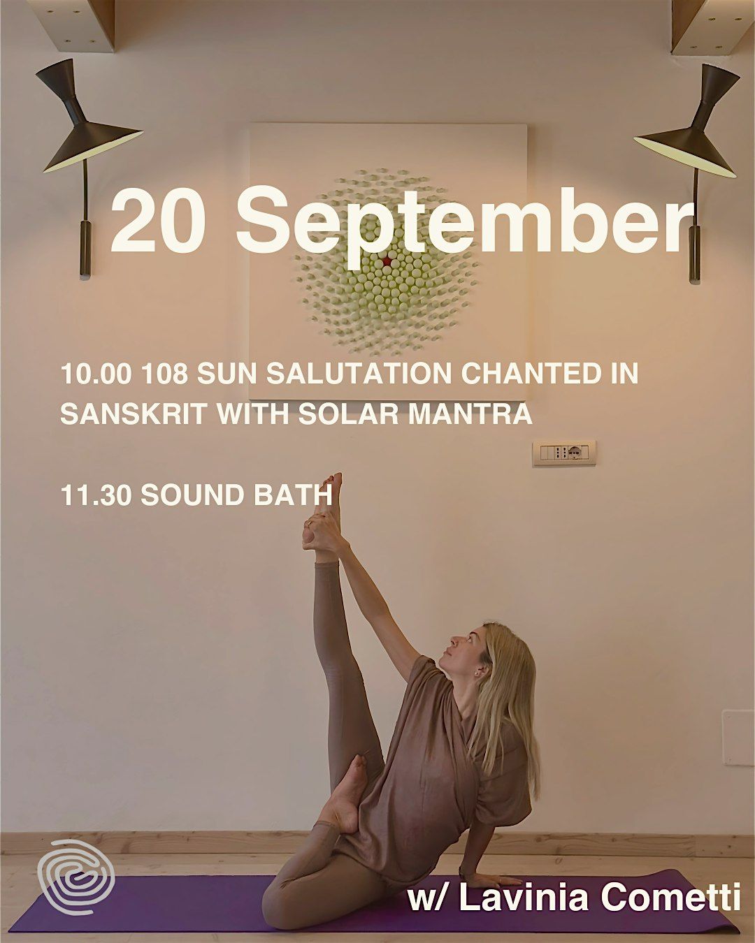 20 September: 108 Sun Salutation + Sound Bath