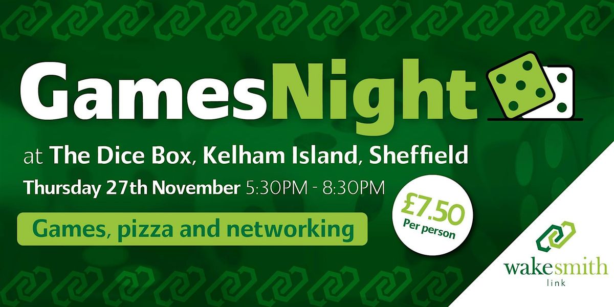 Wake Smith Link Games Night at Dice Box