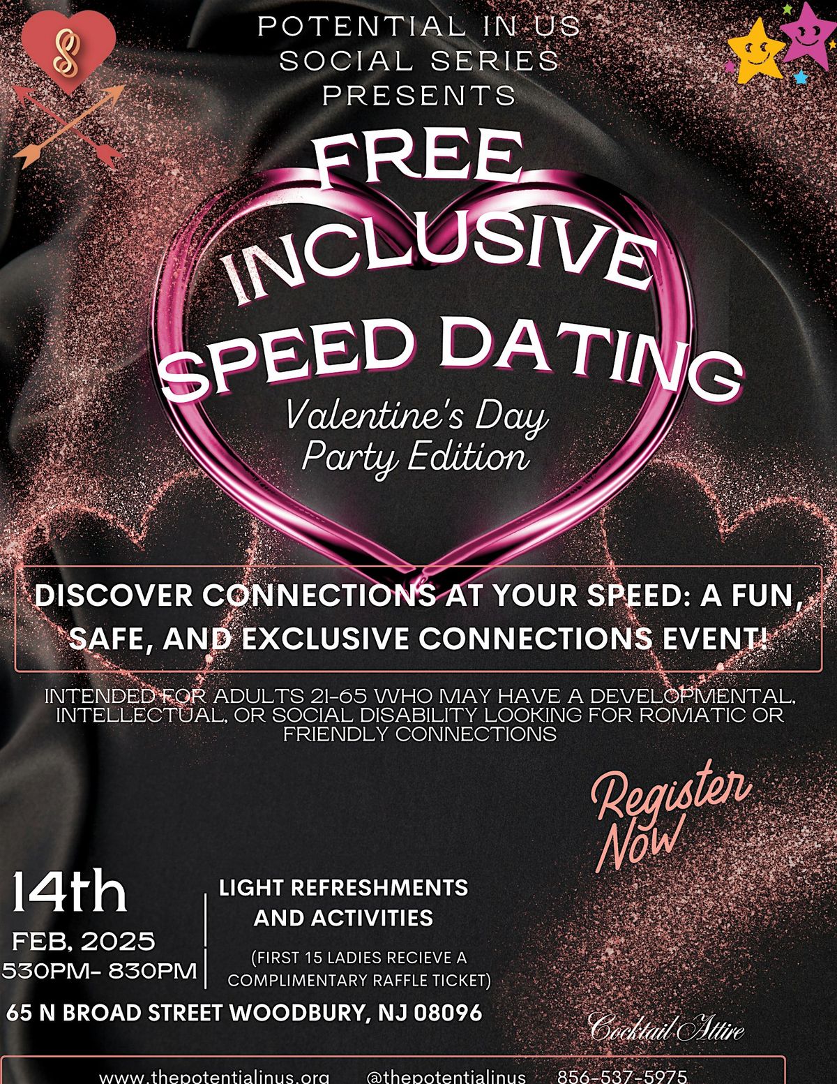 Valentine\u2019s Speed Dating Event