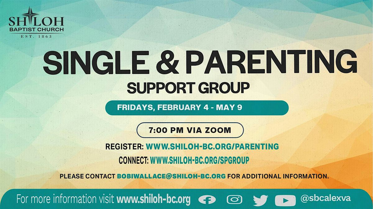 Single & Parenting Support Group