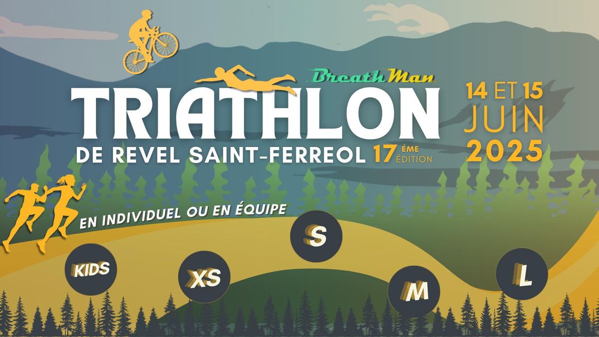 Triathlon de Revel Saint-Ferr\u00e9ol - Breathman