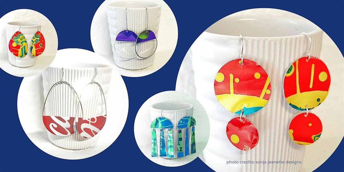Reclaimed Tin Jewelry