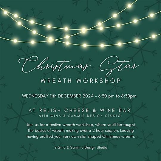 Christmas Star Wreath Workshop