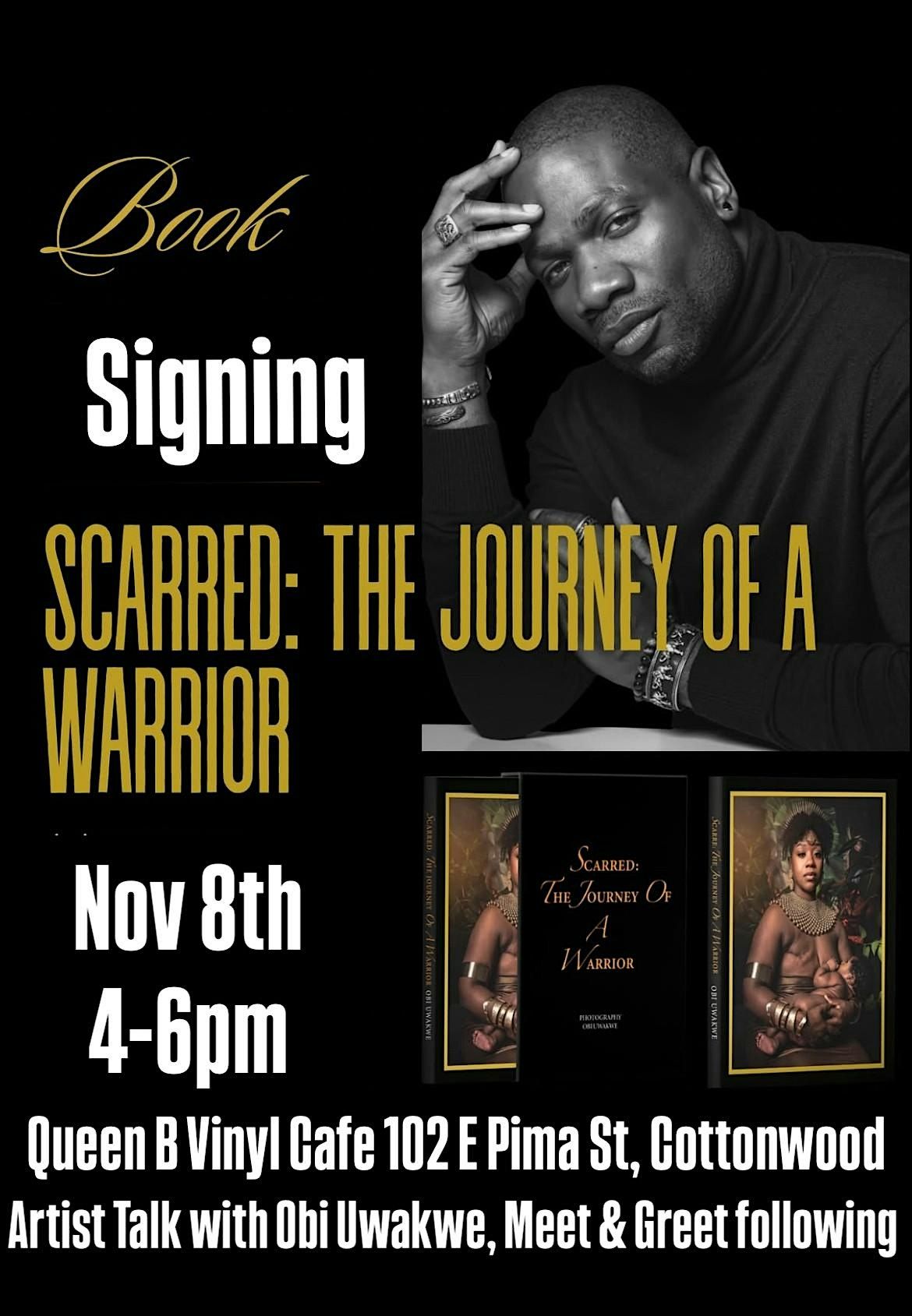 Artist Talk and Booking Signing by Obi Uwakwe