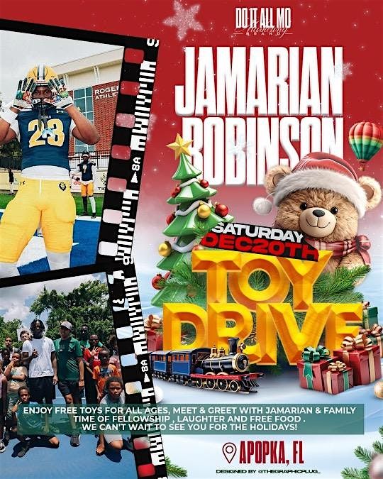 Jamarian Robinson Toy Drive