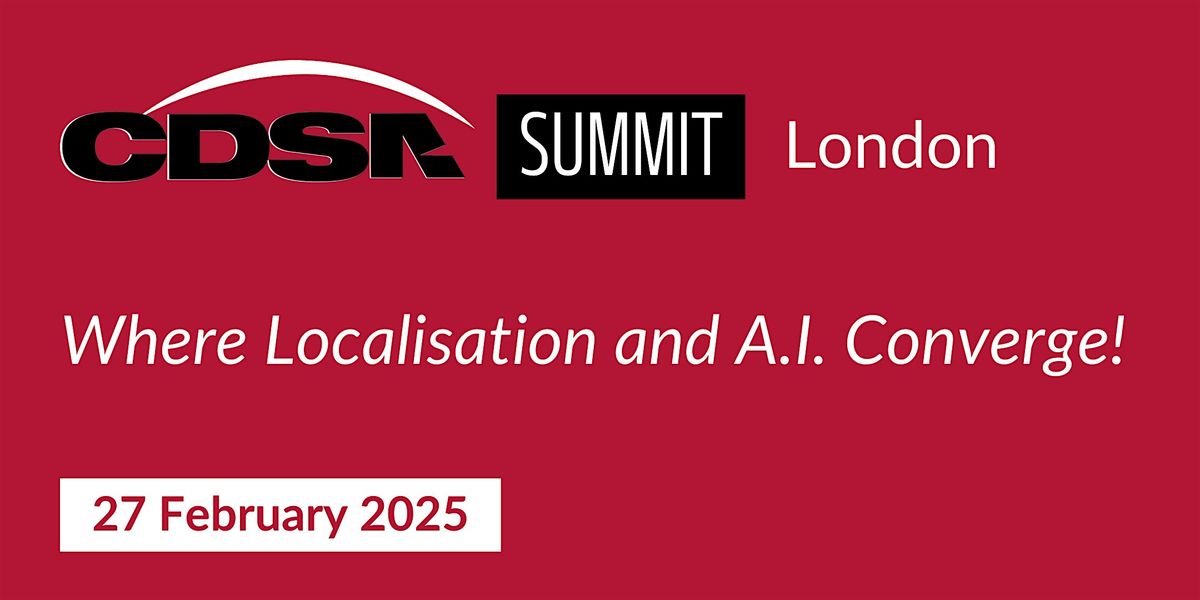 CDSA Summit London